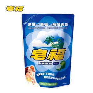皂福洗衣皂精補充包-2000g
